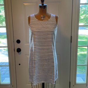 HiHo Hydrangea Chalk Stripe Tank Dress